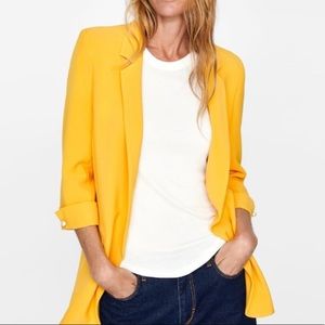 ZARA yellow oversized blazer - NEVER WORN